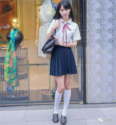 jk是啥?日本女高中生穿的校服！